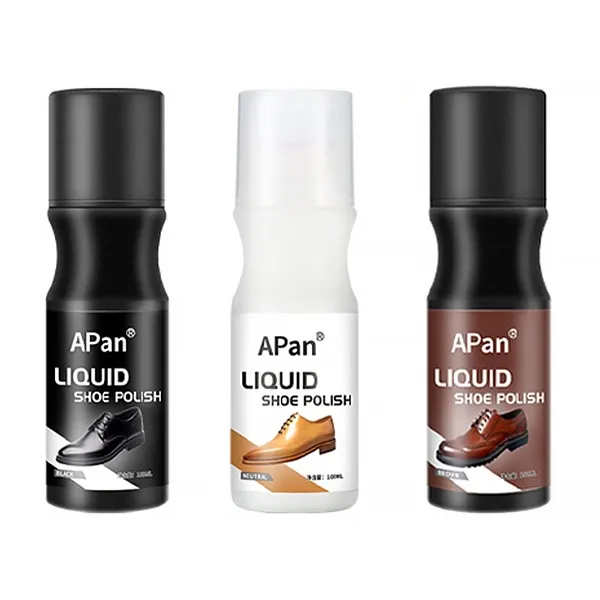 clear liquid shoe polish